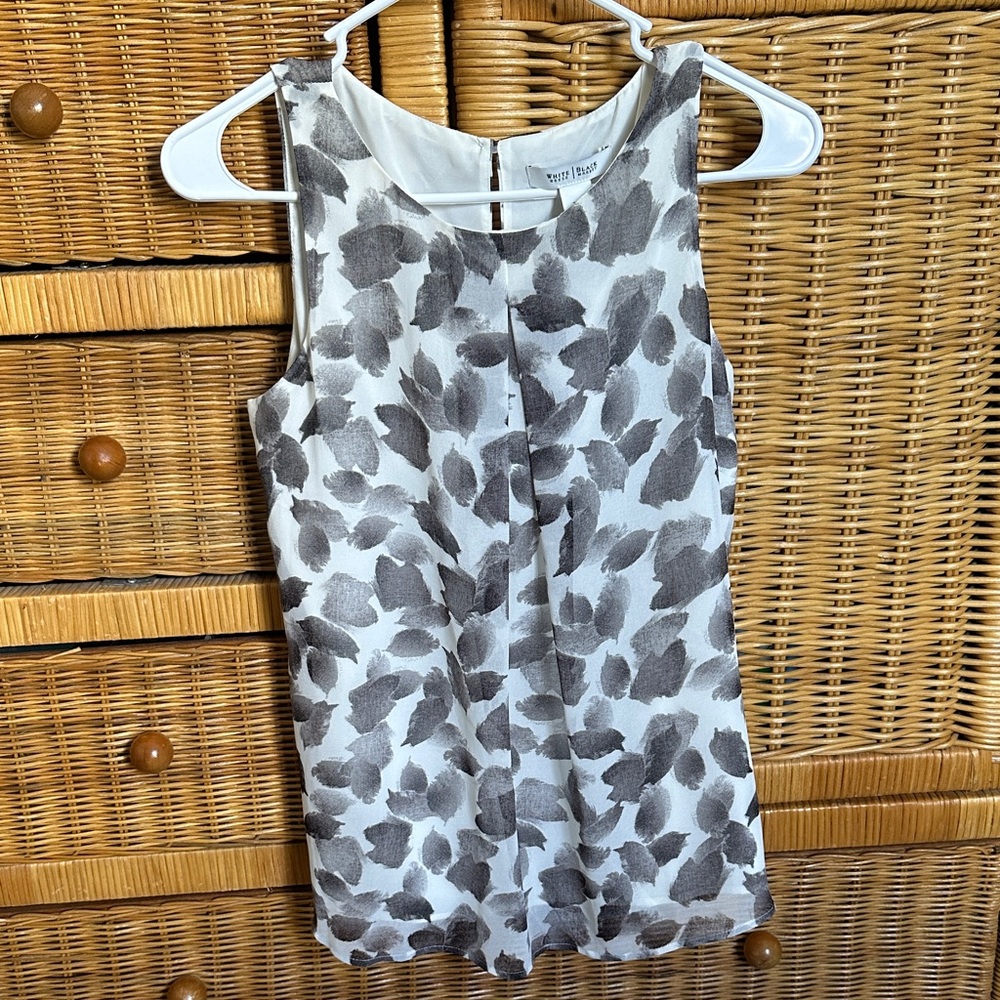 White House Black Market Sleeveless Blouse